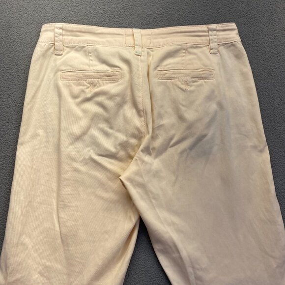 Anthropologie‎ Womens Relaxed Fit Chino Pants Size 27,Pink,Pockets,Zipper - Picture 8 of 11